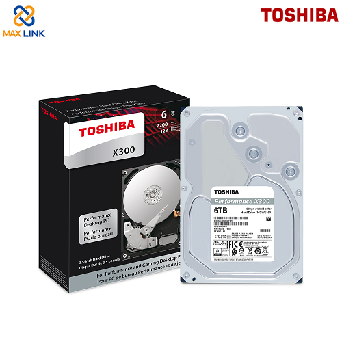 Ổ cứng TSB 3.5” X300 Performance HDD 6TB HDWE160UZSVA Ổ cứng TSB 3.5” X300 Performance HDD 6TB HDWE160UZSVA