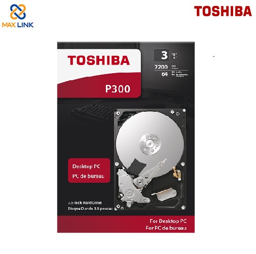 Ổ cứng TSB P300 DESKTOP HDD 3.5 3TB HDWD130UZSVA Ổ cứng TSB P300 DESKTOP HDD 3.5 3TB HDWD130UZSVA