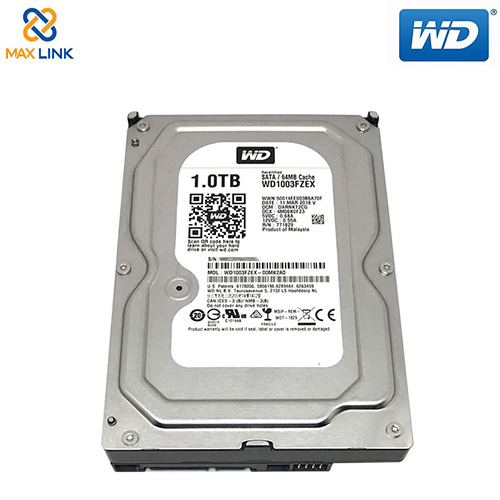 Ổ cứng WD HDD Black 1TB(Desktop) WD1003FZEX Ổ cứng WD HDD Black 1TB(Desktop) WD1003FZEX