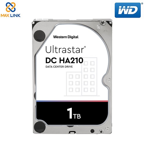 Ổ cứng WD HDD Enterprise ULTRASTAR DC HA210 1TB 3.5" SATA 1W10001 Ổ cứng WD HDD Enterprise ULTRASTAR DC HA210 1TB 3.5" SATA 1W10001