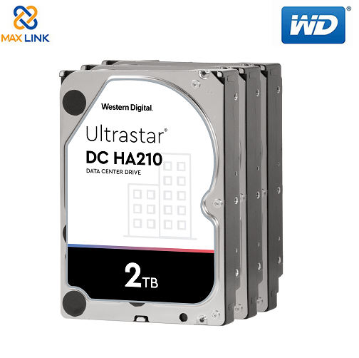 Ổ cứng WD HDD Enterprise ULTRASTAR DC HA210 2TB 3.5 SATA 1W10002 Ổ cứng WD HDD Enterprise ULTRASTAR DC HA210 2TB 3.5 SATA 1W10002