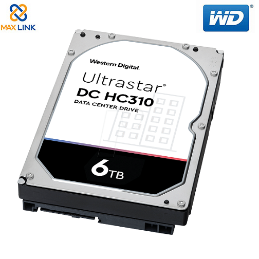 Ổ cứng WD HDD Enterprise ULTRASTAR DC HC310 6TB 3.5" SATA 0B36039 Ổ cứng WD HDD Enterprise ULTRASTAR DC HC310 6TB 3.5" SATA 0B36039