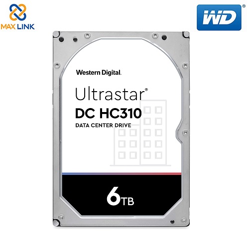 Ổ cứng WD HDD Enterprise ULTRASTAR DC HC310 6TB 3.5" SATA 0B36039 Ổ cứng WD HDD Enterprise ULTRASTAR DC HC310 6TB 3.5" SATA 0B36039