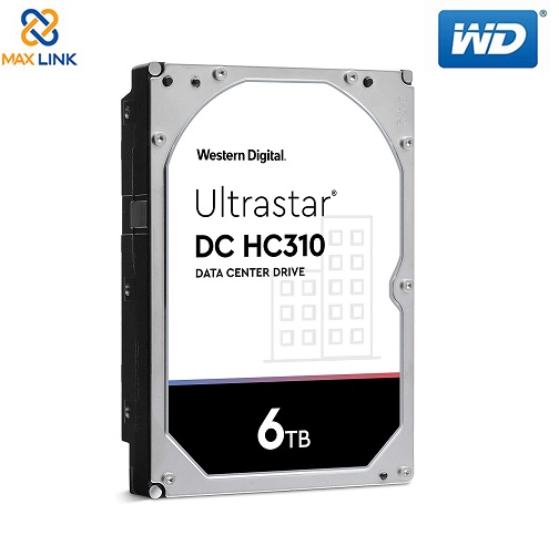 Ổ cứng WD HDD Enterprise ULTRASTAR DC HC310 6TB 3.5" SATA 0B36039 Ổ cứng WD HDD Enterprise ULTRASTAR DC HC310 6TB 3.5" SATA 0B36039