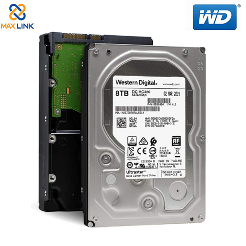 Ổ cứng WD HDD Enterprise ULTRASTAR DC HC320 8TB 3.5" SATA 0B36404 Ổ cứng WD HDD Enterprise ULTRASTAR DC HC320 8TB 3.5" SATA 0B36404