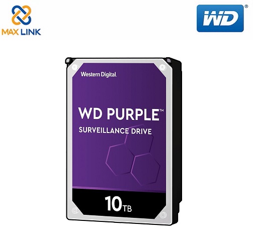 Ổ cứng WD HDD Purple™ 10TB (Camera) WD101PURZ Ổ cứng WD HDD Purple™ 10TB (Camera) WD101PURZ