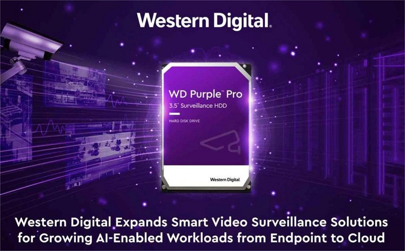 Ổ cứng WD Purple Pro - Hướng đến kỷ nguyên trí tuệ nhân tạo Ổ cứng WD Purple Pro - Hướng đến kỷ nguyên trí tuệ nhân tạo