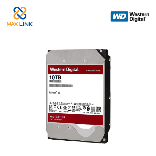 Ổ cứng HDD Western Digital Red Pro 10TB 3.5" SATA 3 WD102KFBX Ổ cứng HDD Western Digital Red Pro 10TB 3.5" SATA 3 WD102KFBX