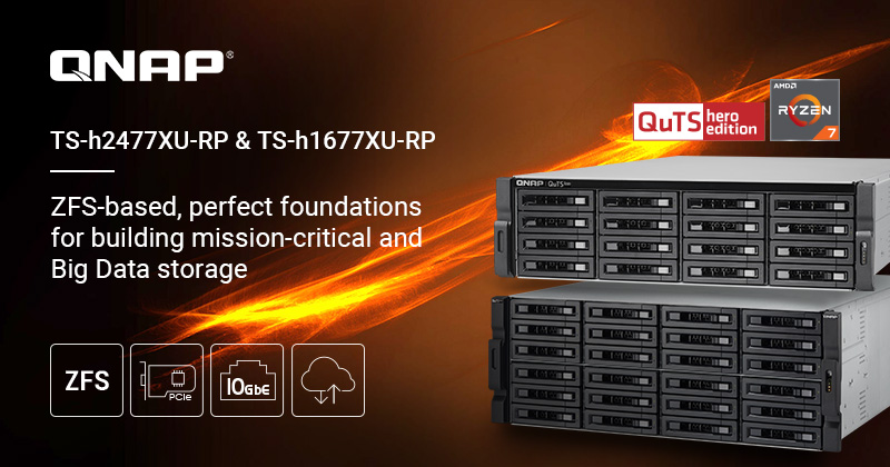 QNAP ra mắt NAS TS-h1677XU-RP và TS-h2477XU-RP dành cho doanh nghiệp vừa nhỏ – sản phẩm mở rộng dung lượng cao hơn dòng NAS TS-hx77XU QNAP ra mắt NAS TS-h1677XU-RP và TS-h2477XU-RP dành cho doanh nghiệp vừa nhỏ – sản phẩm mở rộng dung lượng cao hơn dòng NAS TS-hx77XU