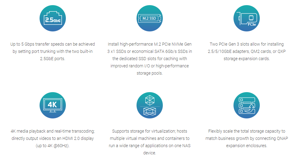 QNAP ra mắt NAS TVS-675 với CPU Zhaoxin 8-core và 4K HDMI Display QNAP ra mắt NAS TVS-675 với CPU Zhaoxin 8-core và 4K HDMI Display