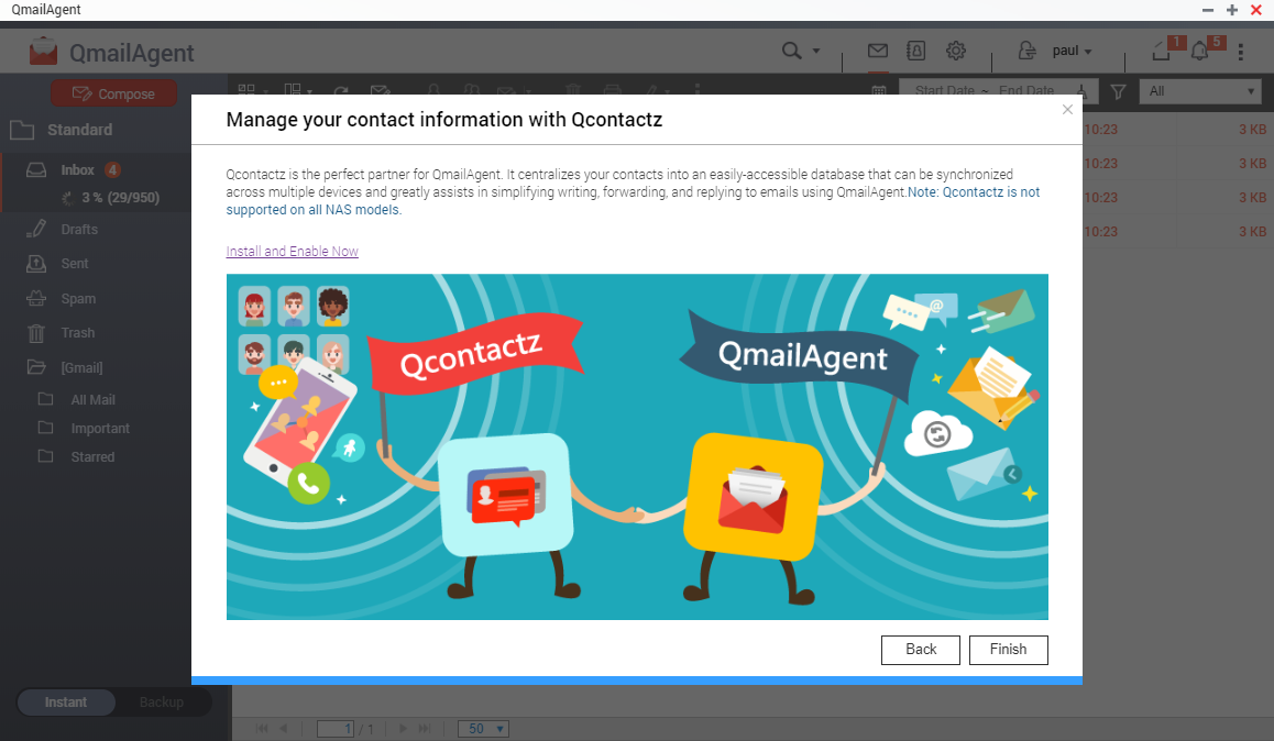 Cách thiết lập tài khoản email của bạn bằng QmailAgent trên NAS QNAP Cách thiết lập tài khoản email của bạn bằng QmailAgent trên NAS QNAP