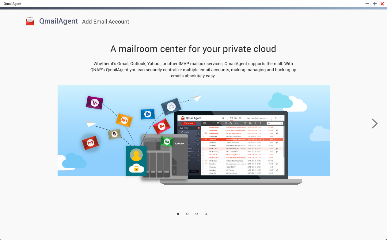 Cách thiết lập tài khoản email của bạn bằng QmailAgent trên NAS QNAP Cách thiết lập tài khoản email của bạn bằng QmailAgent trên NAS QNAP