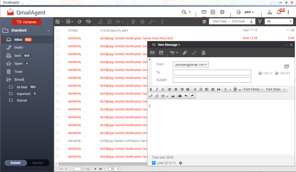 Cách thiết lập tài khoản email của bạn bằng QmailAgent trên NAS QNAP Cách thiết lập tài khoản email của bạn bằng QmailAgent trên NAS QNAP
