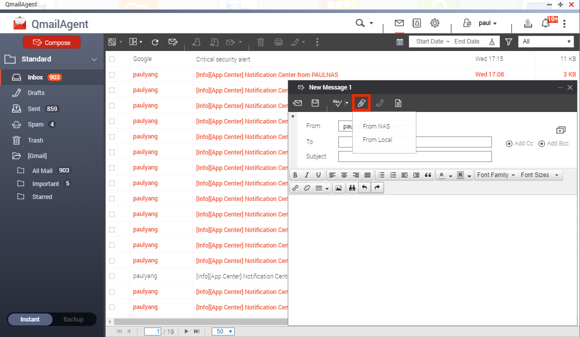 Cách thiết lập tài khoản email của bạn bằng QmailAgent trên NAS QNAP Cách thiết lập tài khoản email của bạn bằng QmailAgent trên NAS QNAP