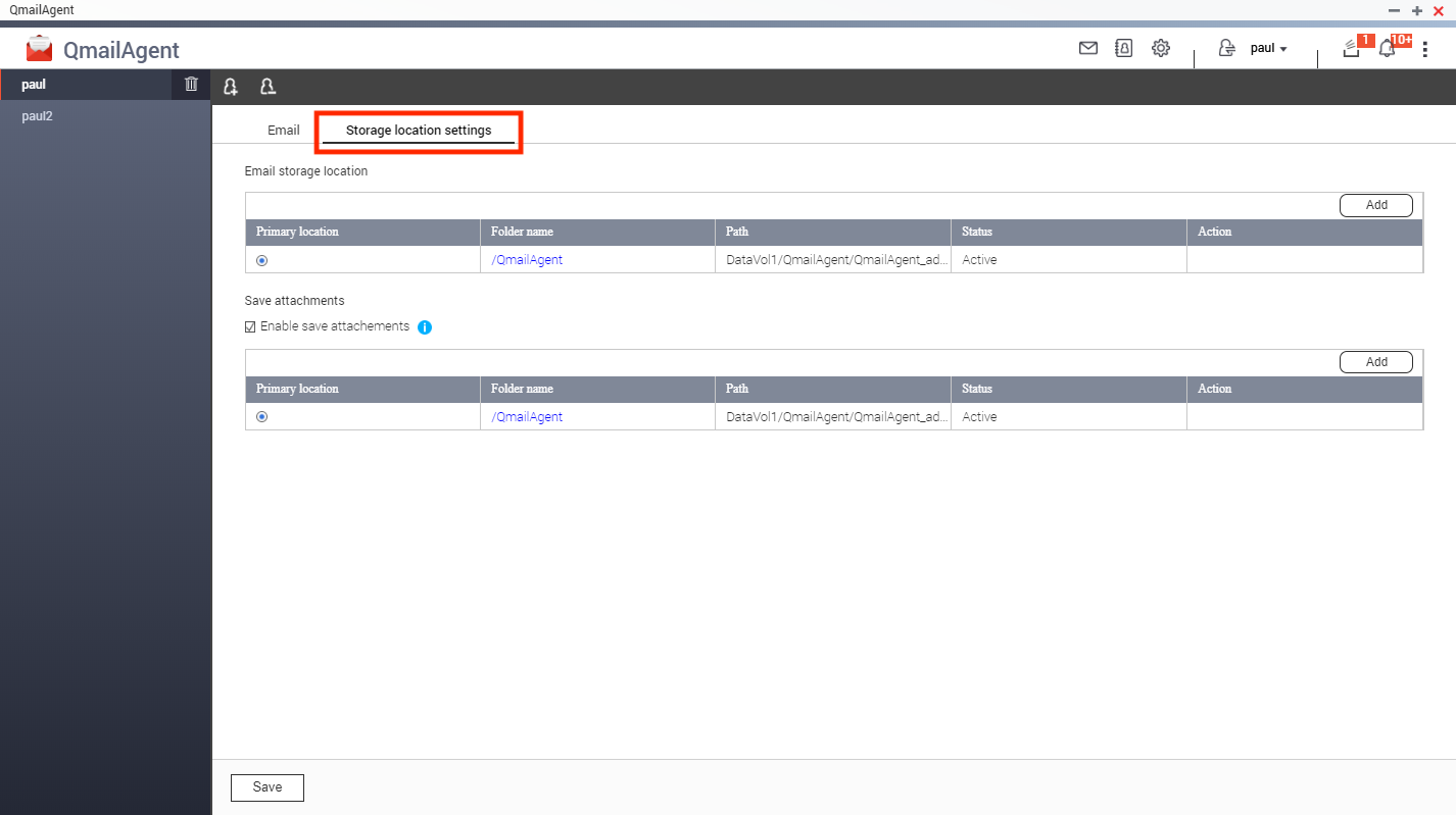 Cách thiết lập tài khoản email của bạn bằng QmailAgent trên NAS QNAP Cách thiết lập tài khoản email của bạn bằng QmailAgent trên NAS QNAP