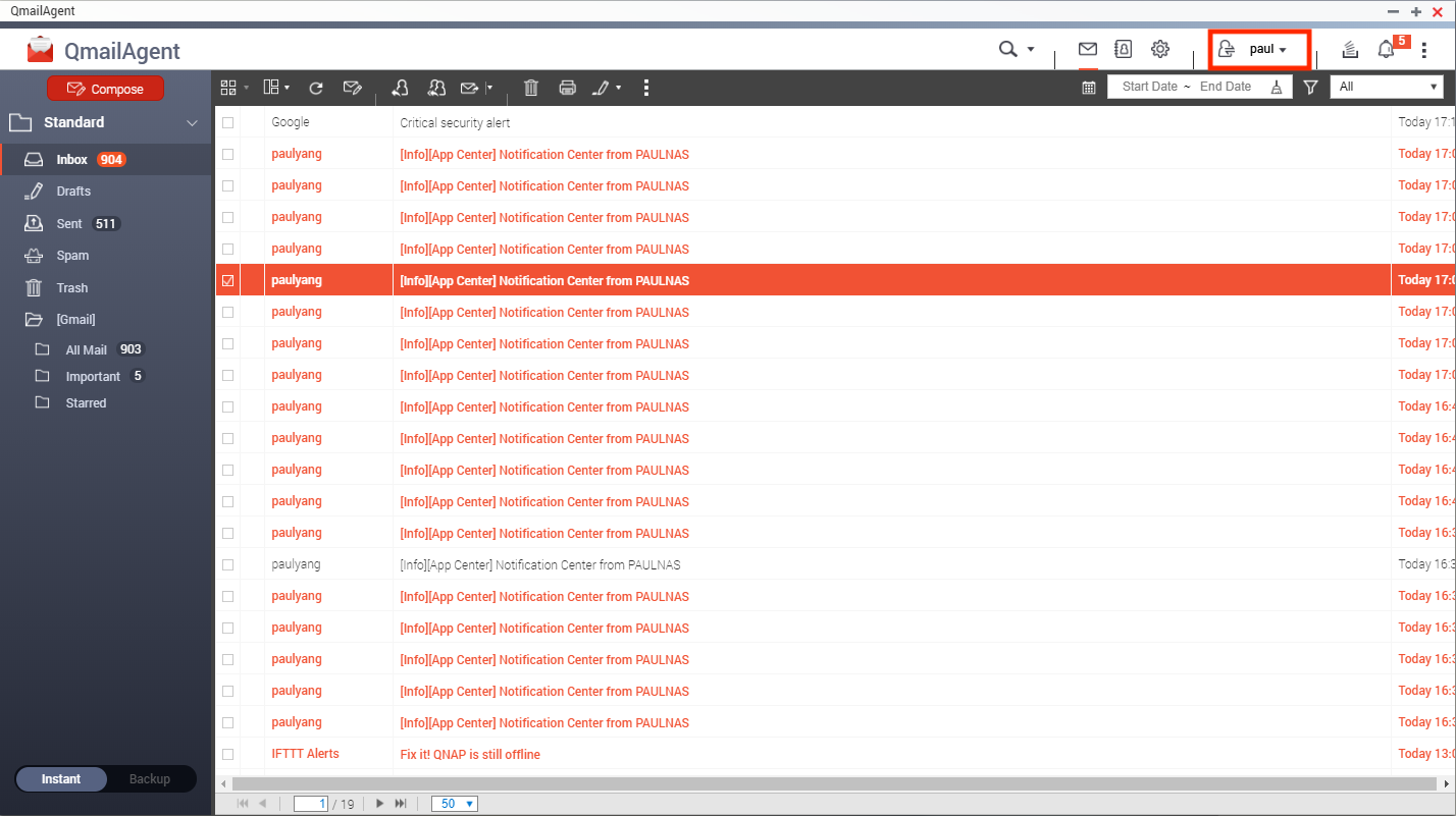Cách thiết lập tài khoản email của bạn bằng QmailAgent trên NAS QNAP Cách thiết lập tài khoản email của bạn bằng QmailAgent trên NAS QNAP