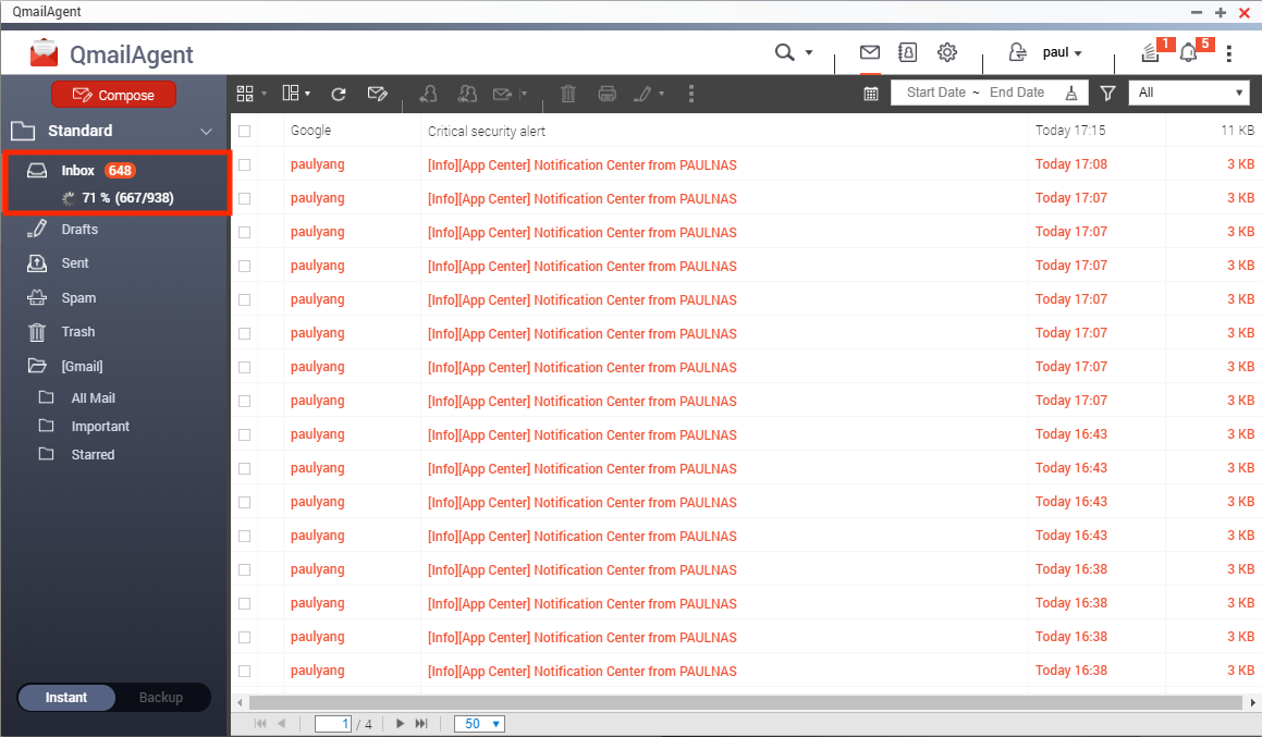 Cách thiết lập tài khoản email của bạn bằng QmailAgent trên NAS QNAP Cách thiết lập tài khoản email của bạn bằng QmailAgent trên NAS QNAP