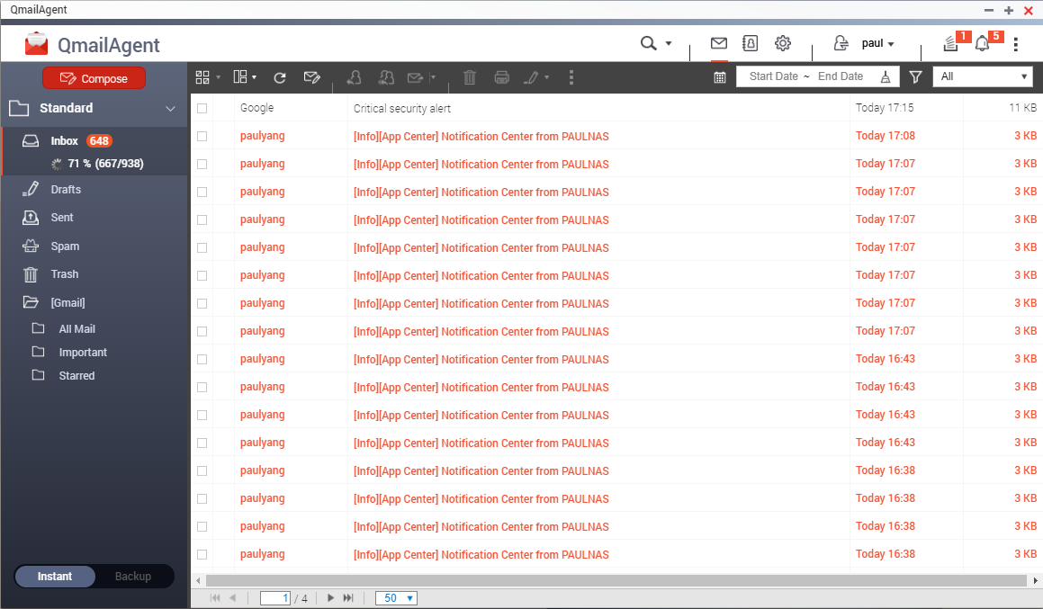 Cách thiết lập tài khoản email của bạn bằng QmailAgent trên NAS QNAP Cách thiết lập tài khoản email của bạn bằng QmailAgent trên NAS QNAP