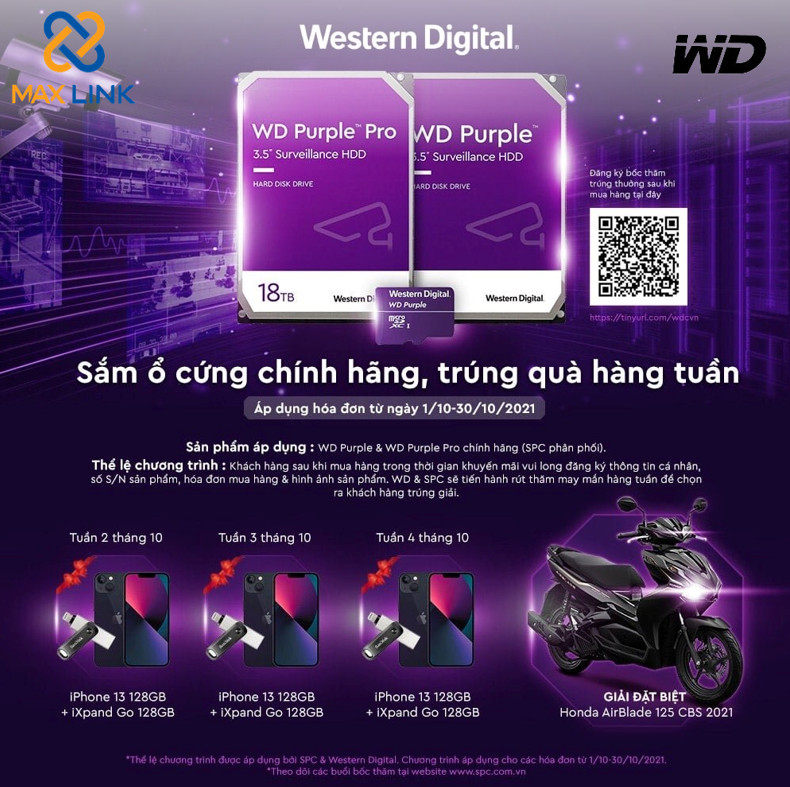 SẮM HÀNG CHÍNH HÃNG – NHẬN QUÀ HÀNG TUẦN CÙNG WESTERN DIGITAL SẮM HÀNG CHÍNH HÃNG – NHẬN QUÀ HÀNG TUẦN CÙNG WESTERN DIGITAL