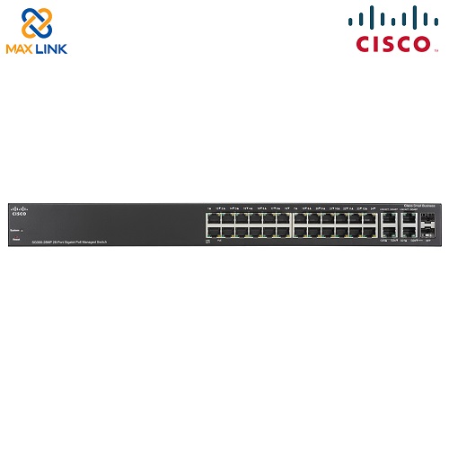 Cisco SG300-28MP 28-port Gigabit Max-PoE Managed Switch Cisco SG300-28MP 28-port Gigabit Max-PoE Managed Switch