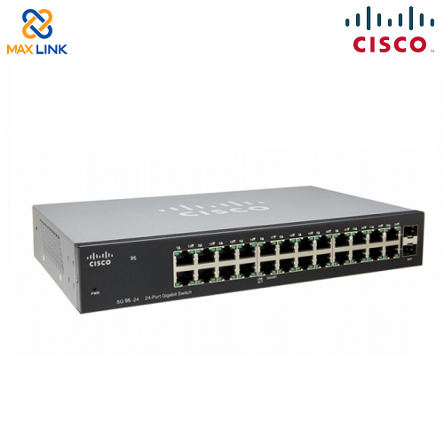 Cisco SG95-24 Compact 24-Port Gigabit Switch Cisco SG95-24 Compact 24-Port Gigabit Switch