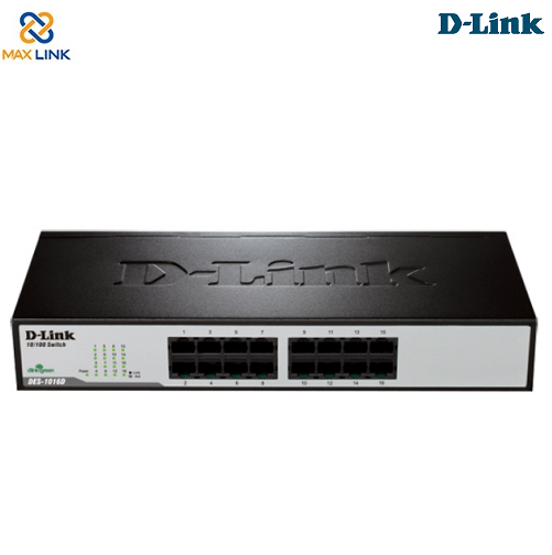 Switch 16 cổng 10/100M DES-1016D Switch 16 cổng 10/100M DES-1016D
