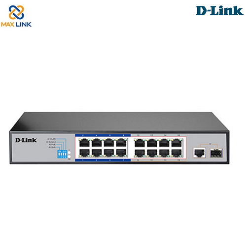 Switch POE 16 cổng 10/100M DES-F1017P Switch POE 16 cổng 10/100M DES-F1017P