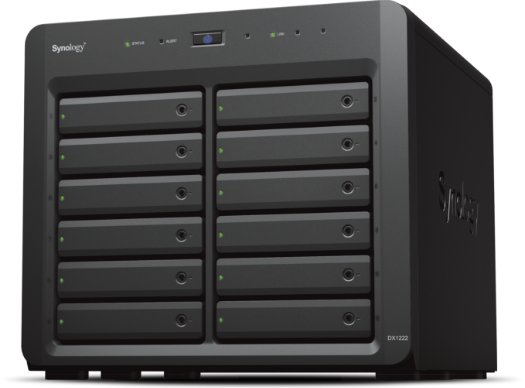 Synology cho ra mắt thiết bị mở rộng NAS 12-bay DX1222 Synology cho ra mắt thiết bị mở rộng NAS 12-bay DX1222