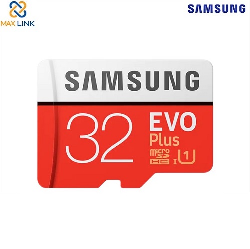 Thẻ nhớ micro SD Samsung EVO PLUS 32GB MB-MC32GA/APC Thẻ nhớ micro SD Samsung EVO PLUS 32GB MB-MC32GA/APC