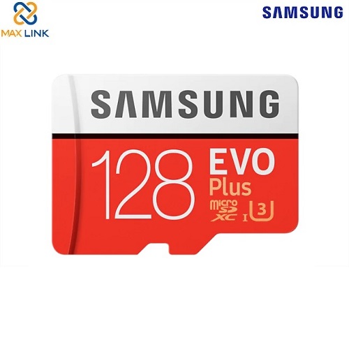 Thẻ nhớ MicroSD Samsung Evo plus - 128GB MB-MC128HA/APC Thẻ nhớ MicroSD Samsung Evo plus - 128GB MB-MC128HA/APC