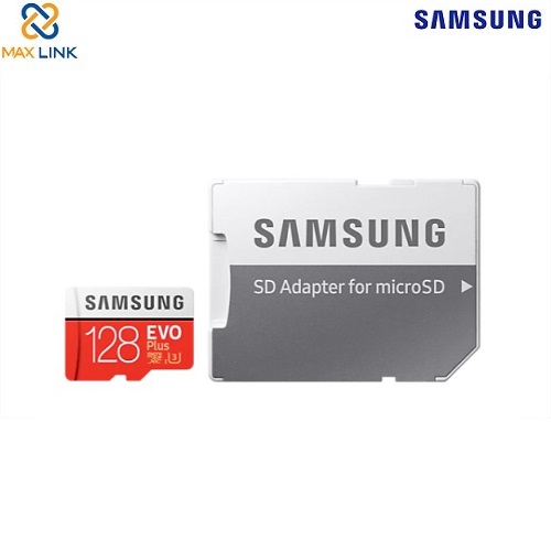 Thẻ nhớ MicroSD Samsung Evo plus - 128GB MB-MC128HA/APC Thẻ nhớ MicroSD Samsung Evo plus - 128GB MB-MC128HA/APC