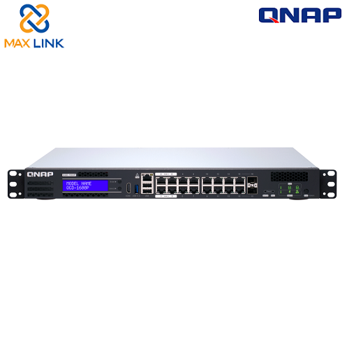 Thiết bị chuyển mạch Qnap QGD-1600P-8G Thiết bị chuyển mạch Qnap QGD-1600P-8G