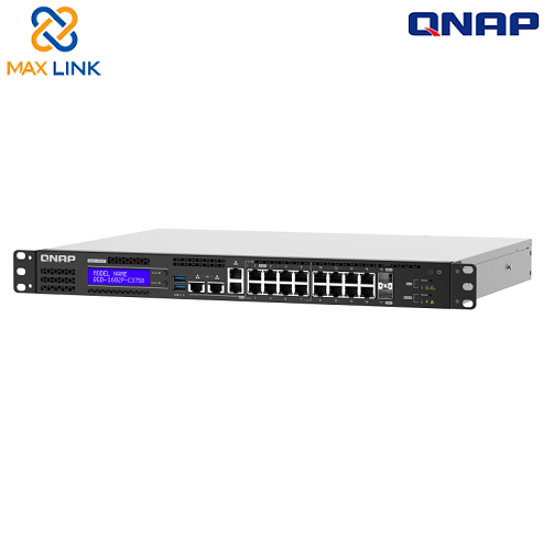 Thiết bị chuyển mạch Qnap QGD-1602P-C3758-16G Thiết bị chuyển mạch Qnap QGD-1602P-C3758-16G