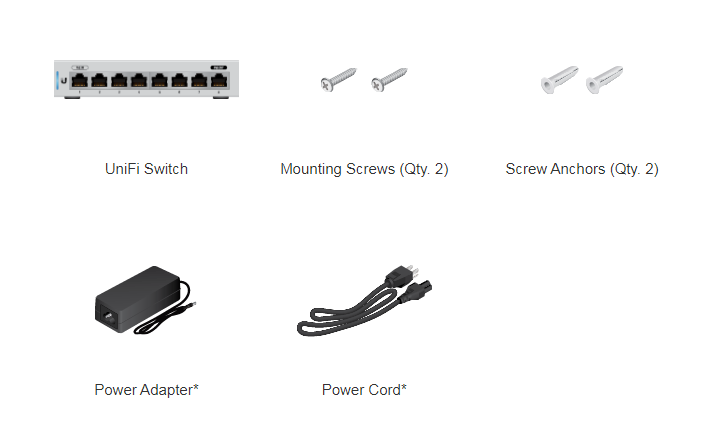Thiết bị chuyển mạch UniFi Switch US-8 Thiết bị chuyển mạch UniFi Switch US-8