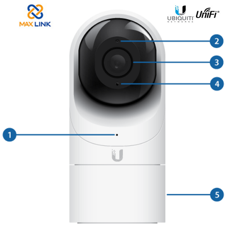 Thiết bị IP camera - Ubiquiti UniFi® Video Camera G3 Flex UVC-G3-FLEX
