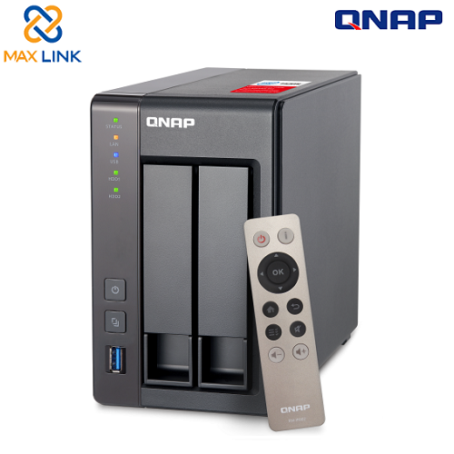 Thiết bị lưu trữ mạng NAS Qnap TS-251+-8G Thiết bị lưu trữ mạng NAS Qnap TS-251+-8G
