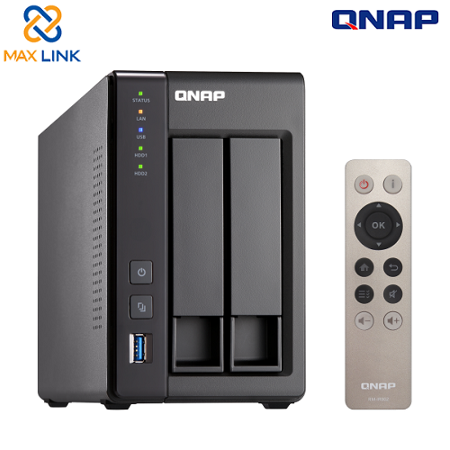 Thiết bị lưu trữ mạng NAS Qnap TS-251+-8G Thiết bị lưu trữ mạng NAS Qnap TS-251+-8G