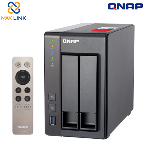 Thiết bị lưu trữ mạng NAS Qnap TS-251+-8G Thiết bị lưu trữ mạng NAS Qnap TS-251+-8G