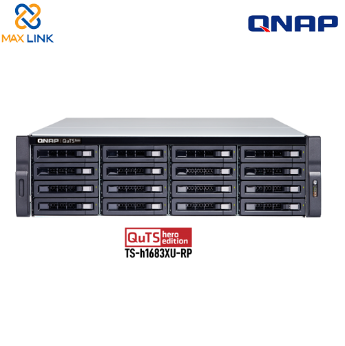 Thiết bị lưu trữ mạng NAS Qnap TS-h1683XU-RP-E2236-128G Thiết bị lưu trữ mạng NAS Qnap TS-h1683XU-RP-E2236-128G