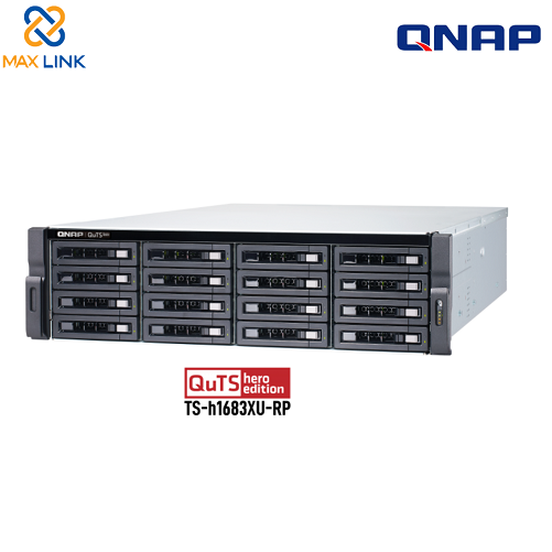 Thiết bị lưu trữ mạng NAS Qnap TS-h1683XU-RP-E2236-128G Thiết bị lưu trữ mạng NAS Qnap TS-h1683XU-RP-E2236-128G