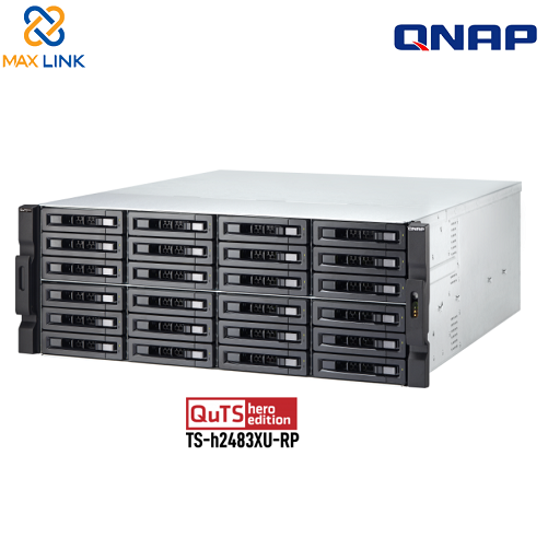 Thiết bị lưu trữ mạng NAS Qnap TS-h2483XU-RP-E2236-128G Thiết bị lưu trữ mạng NAS Qnap TS-h2483XU-RP-E2236-128G