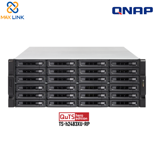 Thiết bị lưu trữ mạng NAS Qnap TS-h2483XU-RP-E2236-128G Thiết bị lưu trữ mạng NAS Qnap TS-h2483XU-RP-E2236-128G