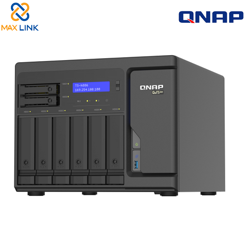 Thiết bị lưu trữ mạng NAS Qnap TS-h886-D1622-16G