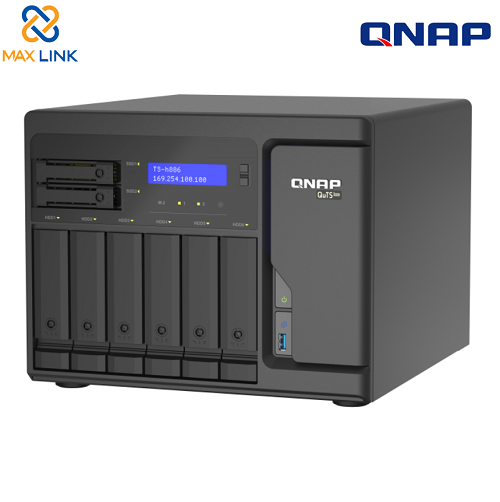 Thiết bị lưu trữ mạng NAS Qnap TS-h886-D1622-16G