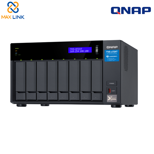 Thiết bị lưu trữ mạng NAS Qnap TVS-872XT-i5-16G