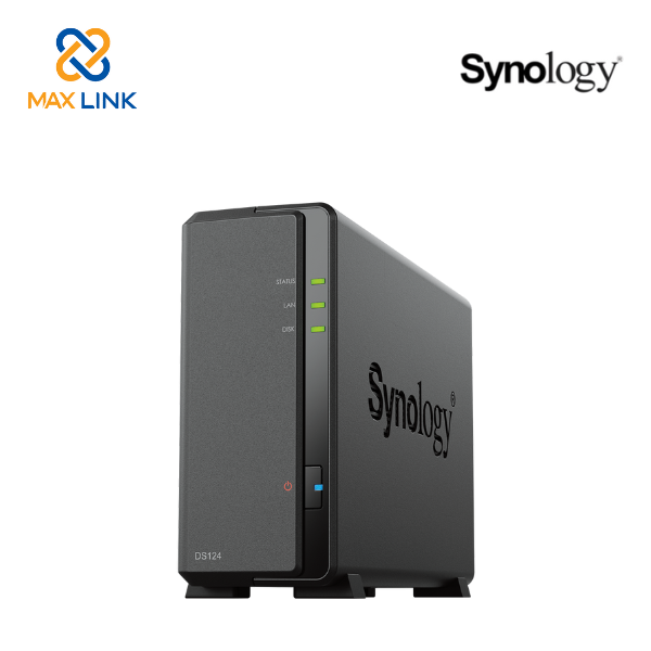 Thiết bị lưu trữ mạng NAS Synology DS124 Thiết bị lưu trữ mạng NAS Synology DS124