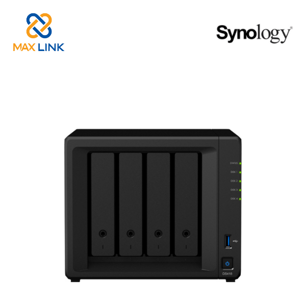 Thiết bị lưu trữ mạng NAS Synology DS418 Thiết bị lưu trữ mạng NAS Synology DS418