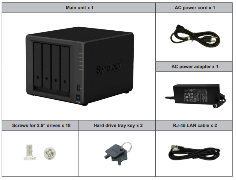 Thiết bị lưu trữ mạng Synology DS920+ Thiết bị lưu trữ mạng Synology DS920+