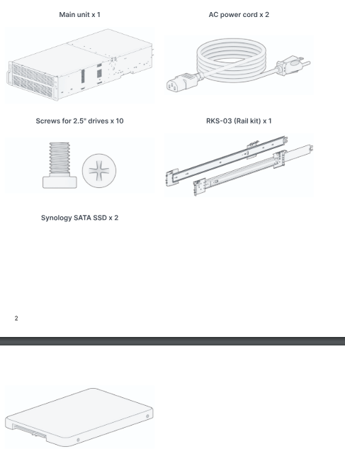 Thiết bị lưu trữ mạng NAS Synology HD6500 Thiết bị lưu trữ mạng NAS Synology HD6500