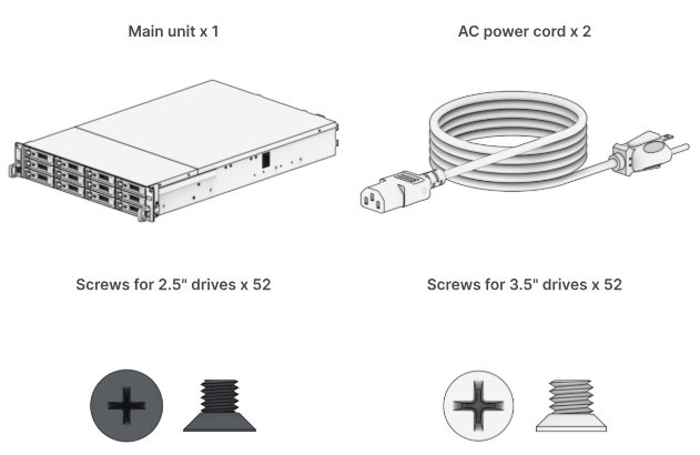 Thiết bị lưu trữ mạng NAS Synology SA3400D Thiết bị lưu trữ mạng NAS Synology SA3400D